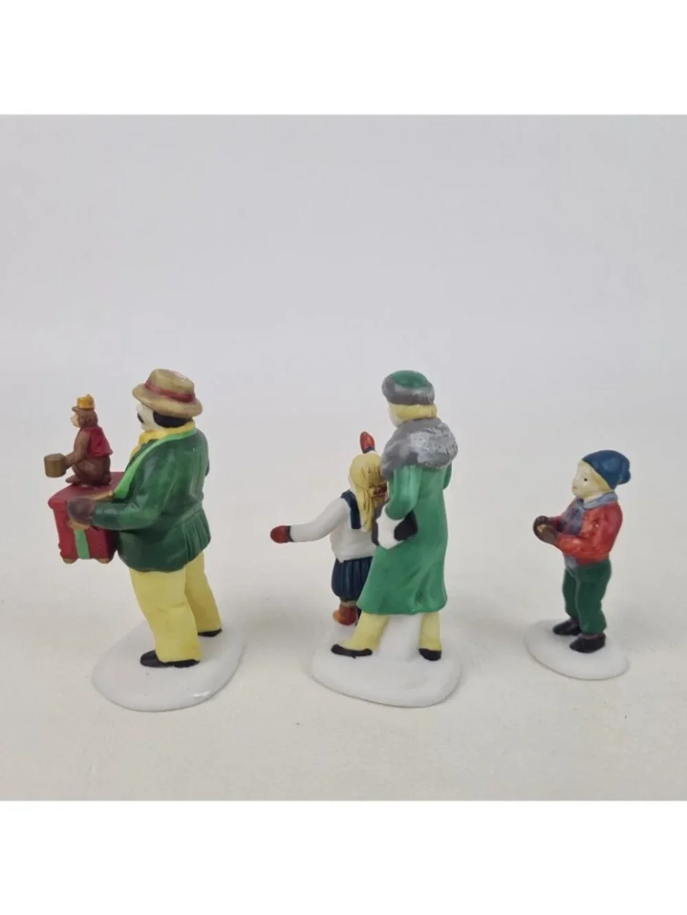 Department 56 Set Of 3 Organ Grinder 5957-9 Christmas In The City Accessories